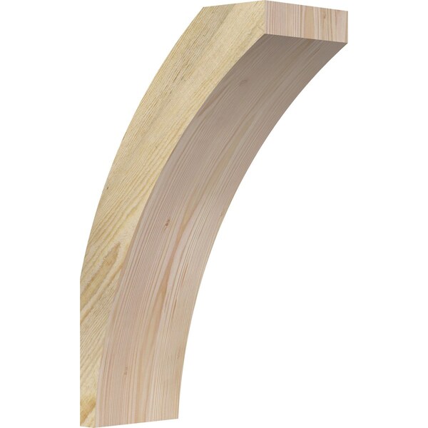 Ekena Millwork 6"W x 12"D x 20"H Thorton Rough Sawn Knee Brace, Douglas Fir BRC06X12X20THR00RDF - main